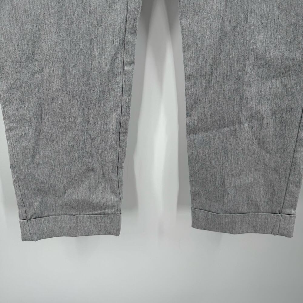 Tribal Pull On Pants Size 6 Gray NEW Stretch NWOT Cuff Capri Classic Office Work - Picture 7 of 10